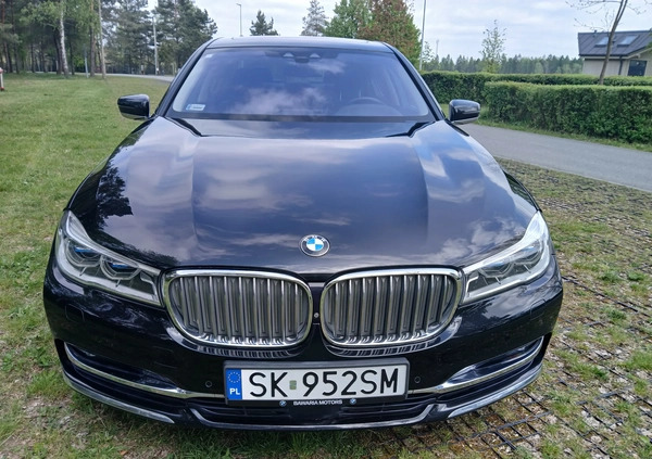 BMW Seria 7 cena 184500 przebieg: 102168, rok produkcji 2016 z Jaworzno małe 529